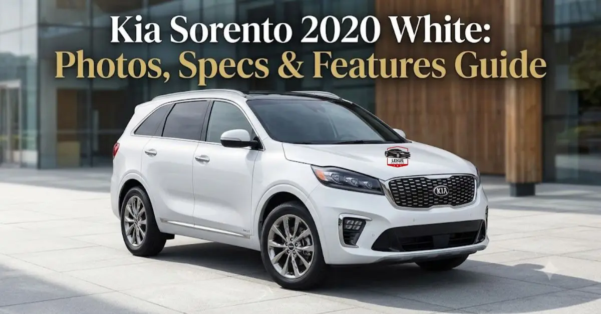 Kia Sorento 2020 White: Photos, Specs & Features Guide