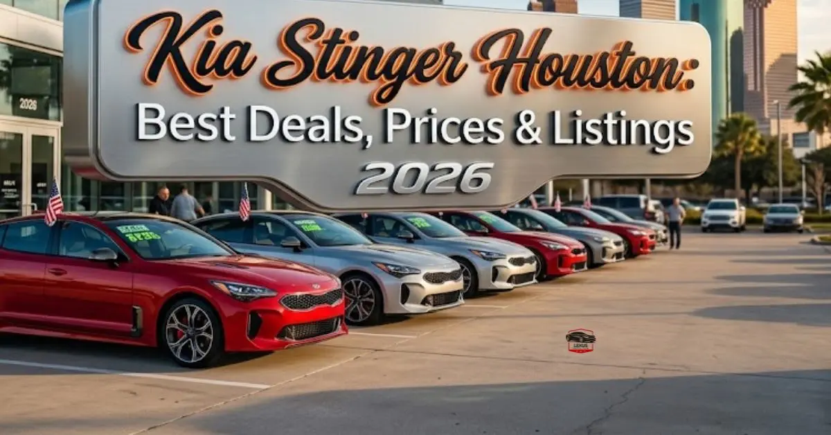 Kia Stinger Houston: Best Deals, Prices & Listings 2026