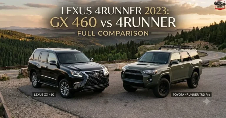 Lexus 4Runner 2023: GX 460 vs 4Runner Full Comparison