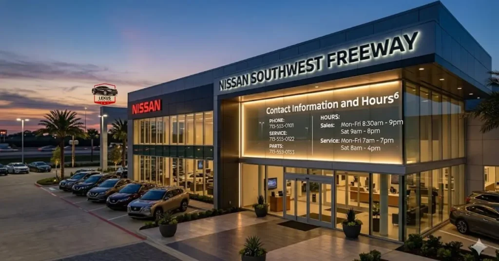 nissan-southwest-freeway-contact-information-and-hours Nissan Southwest Freeway: Contact Information and Hours