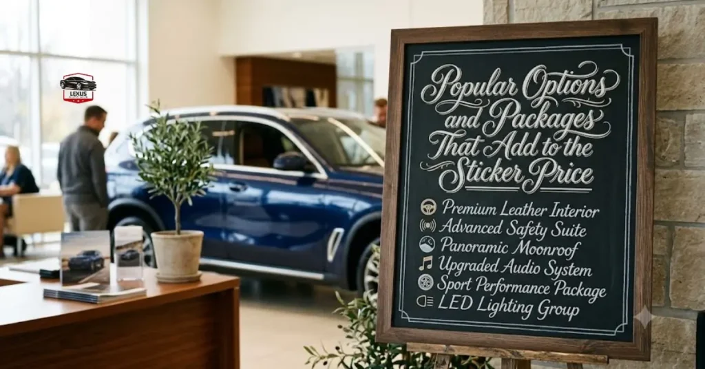 Popular Options and Packages That Add to the Sticker Price