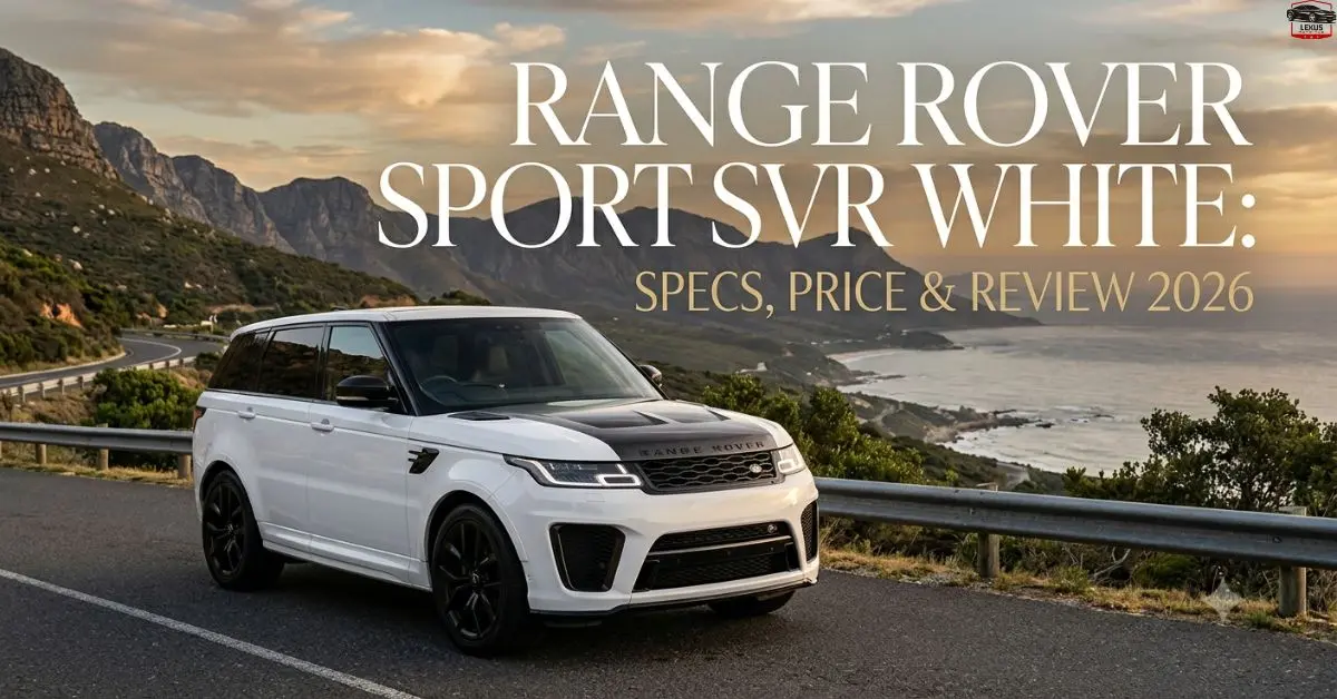 Range Rover Sport SVR White: Specs, Price & Review 2026