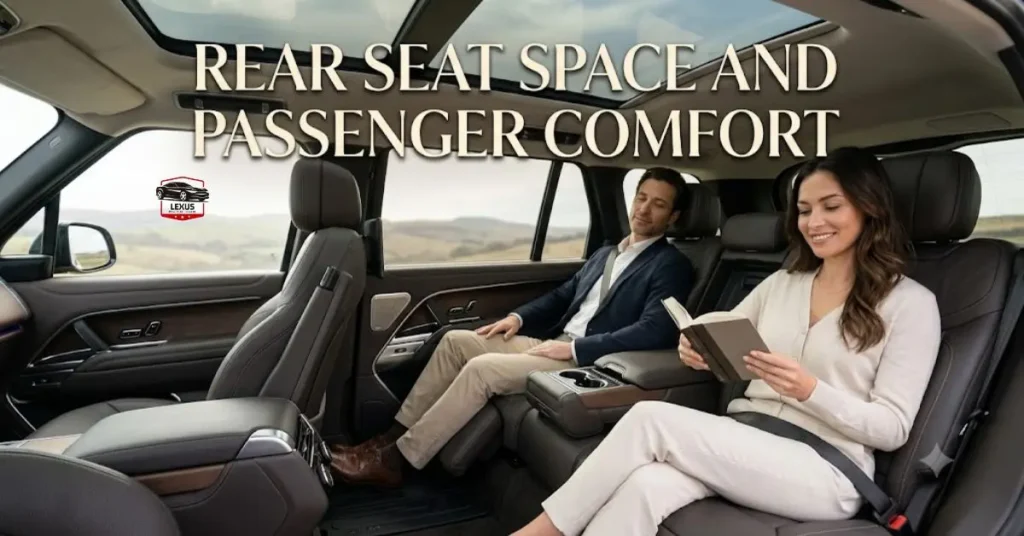 Rear Seat Space and Passenger Comfort