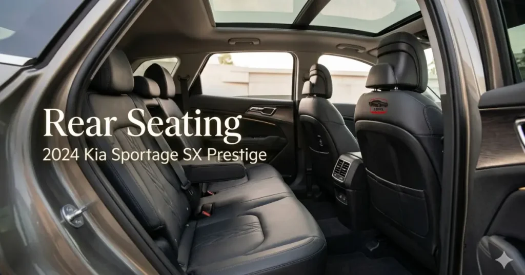 Rear Seating 2024 Kia Sportage SX Prestige
