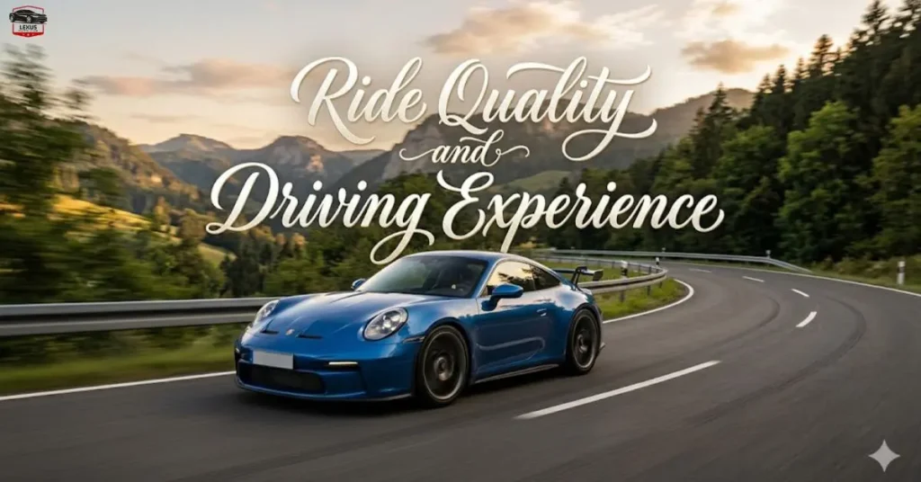 Ride Quality and Driving Experience