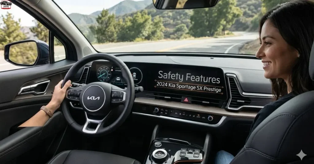 Safety Features 2024 Kia Sportage SX Prestige