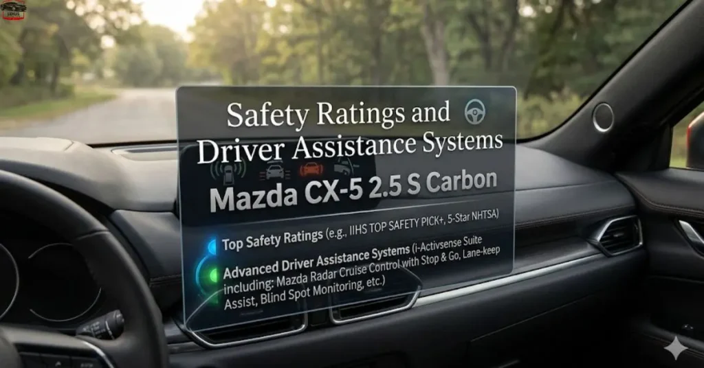 Safety Ratings and Driver Assistance Systems Mazda CX-5 2.5 S Carbon
