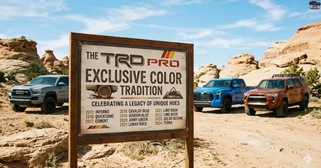 the-trd-pro-exclusive-color-tradition The TRD Pro Exclusive Color Tradition