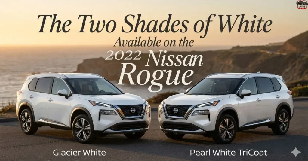 The Two Shades of White Available on the 2022 Nissan Rogue