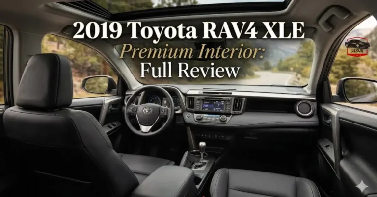 2019 Toyota RAV4 XLE Premium Interior: Full Review