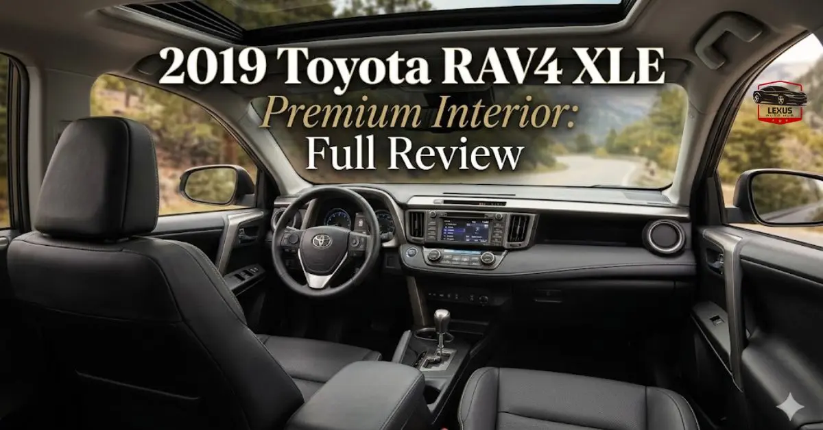2019 Toyota RAV4 XLE Premium Interior: Full Review
