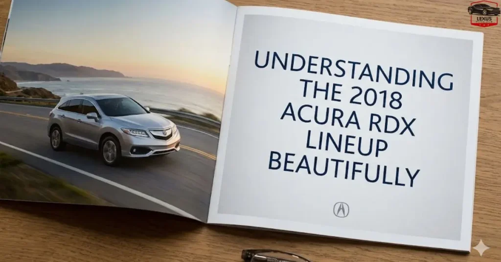 Understanding the 2018 Acura RDX Lineup