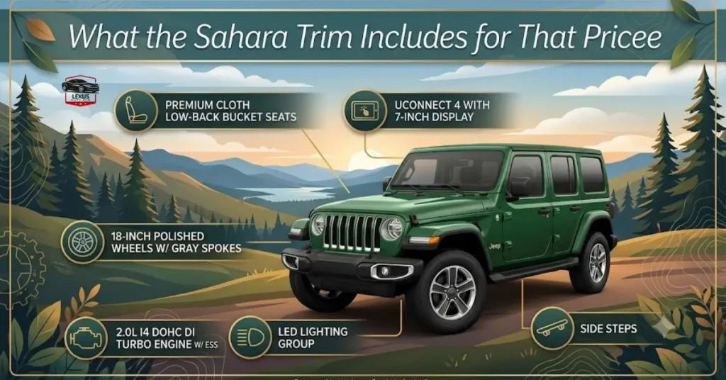 What the Sahara Trim Includes for That Price