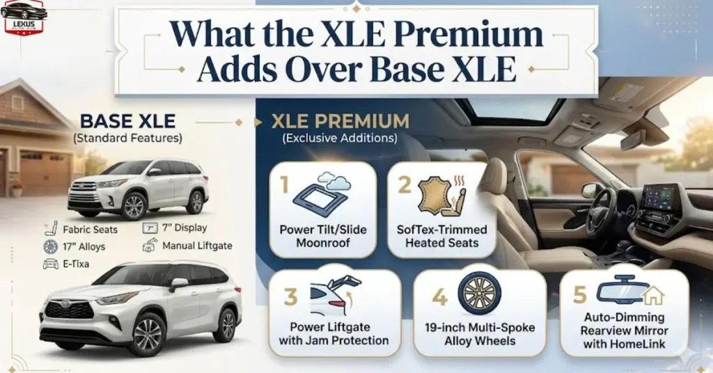 what-the-xle-premium-adds-over-base-xle What the XLE Premium Adds Over Base XLE