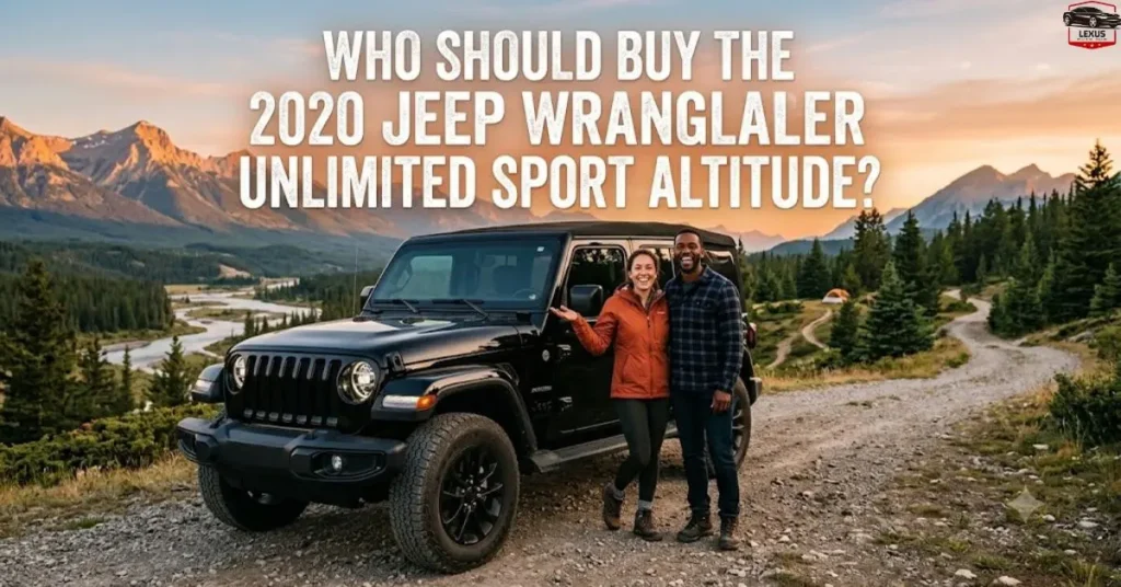 Who Should Buy the 2020 Jeep Wrangler Unlimited Sport Altitude?