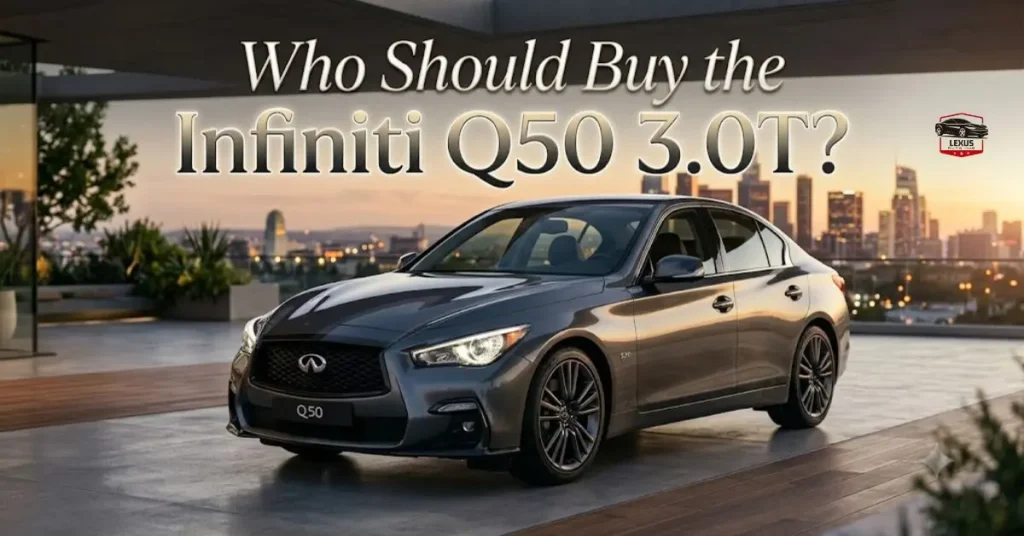 Who Should Buy the Infiniti Q50 3.0T?
