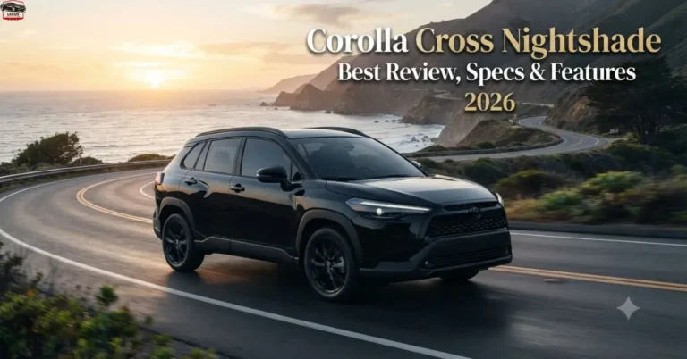 Corolla Cross Nightshade: Best Review, Specs & Features 2026