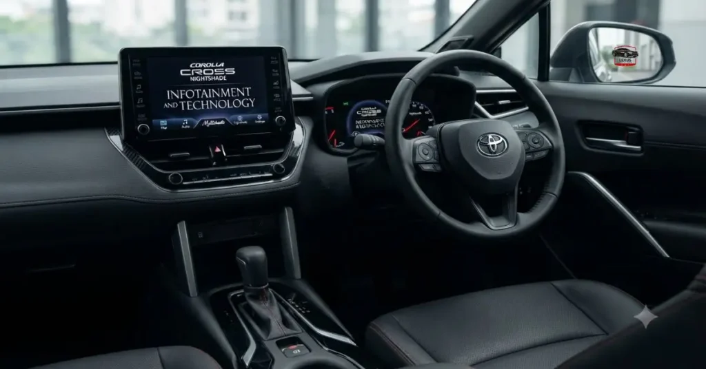 corolla-cross-nightshade-infotainment-and-technology Corolla Cross Nightshade Infotainment and Technology